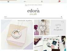 Tablet Screenshot of edora.co.uk