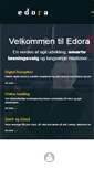 Mobile Screenshot of edora.dk
