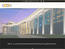 Tablet Screenshot of edora.com